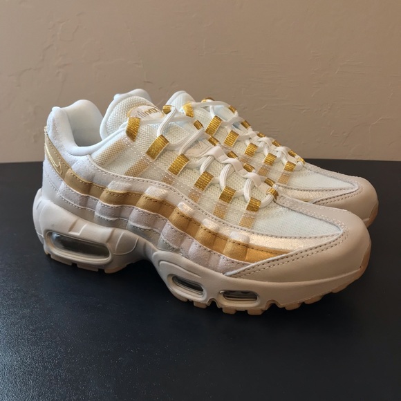 air max 95 white gold